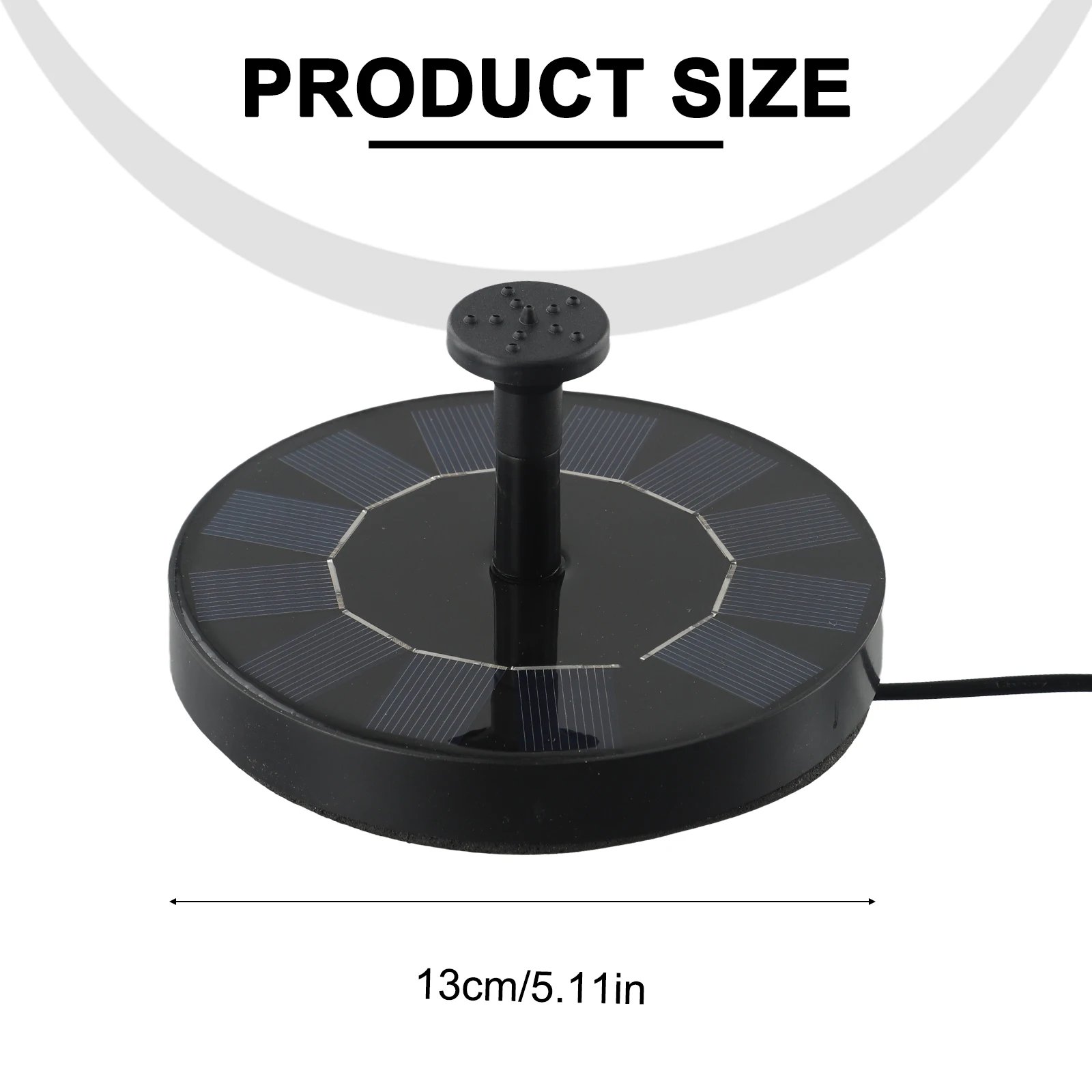 Solar Fountain Floating Pump Water Feature Garden Pool Bird Bath Pond Outdoor Solar Fountain Floating Pump Water Feature Garden Pool Bird Bath Pond Outdoor