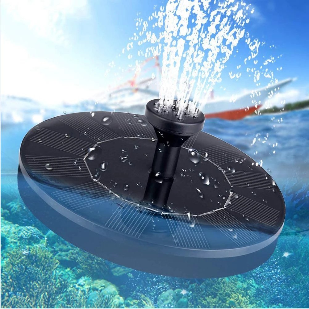 Solar Fountain Floating Pump Water Feature Garden Pool Bird Bath Pond Outdoor Solar Fountain Floating Pump Water Feature Garden Pool Bird Bath Pond Outdoor