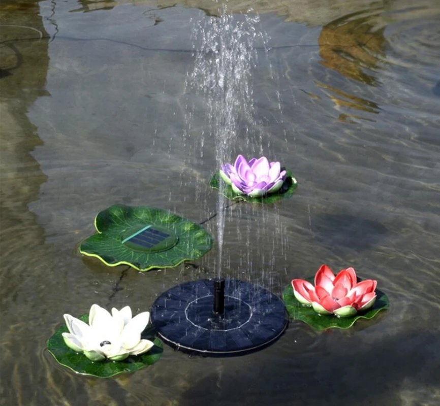 FAIRYSTAR Mini Solar Floating Water Fountain for Garden Pool Pond Decoration Solar Floating Fountain For Garden Yard Pool DECOR FAIRYSTAR Mini Solar Floating Water Fountain for Garden Pool Pond Decoration Solar Floating Fountain For Garden Yard Pool DECOR